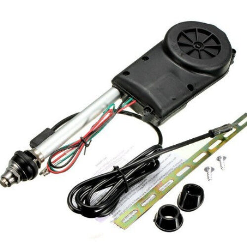 Car Radio Antenna Automatic Power Booster Antenna Kit Black